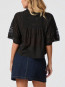 Siama s voile blouse black S