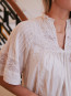 Siama s voile blouse ivory 