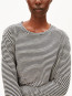 Slub jersey stripe longsleeve black S