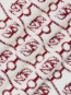 D mirror monogram knit cardigan off white 