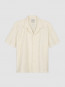 Crochet shirt cream 