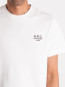 T-shirt standard rue madame blanc marron 