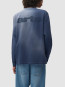 Stencil sunfade longsleeve navy 