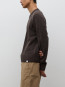 Stensmark lambswool pullover brown 