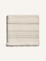 Striped towel clay 