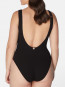 OP riva swimsuit liquorice 