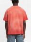 University t-shirt bleached red 