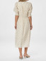 Valley soft fleur dress creme 