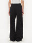 Washed heavy sweatpants black 