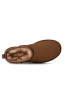 W classic ultra mini boots nubuck dark chestnut 