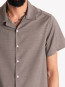 Camicia bowling mc shirt tortora XL