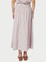 Yara long double stripe skirt rose XS