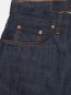 Zeb denim shorts dry streaky dark blue 