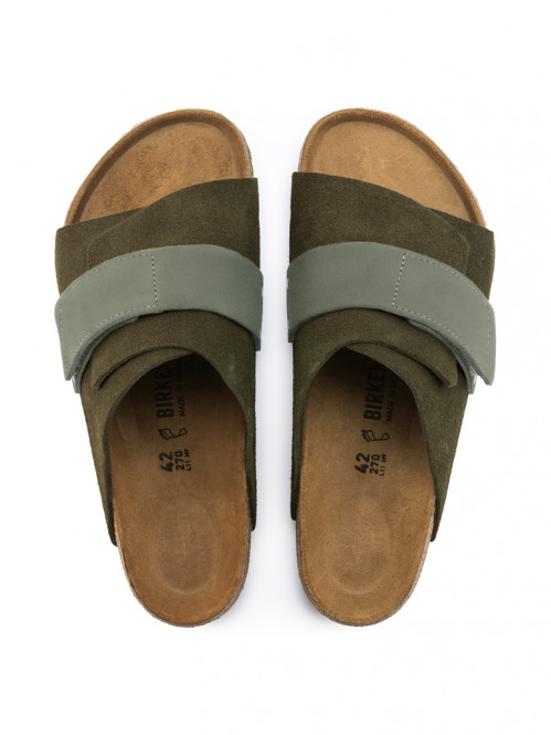 Kyoto sandals suede thyme 