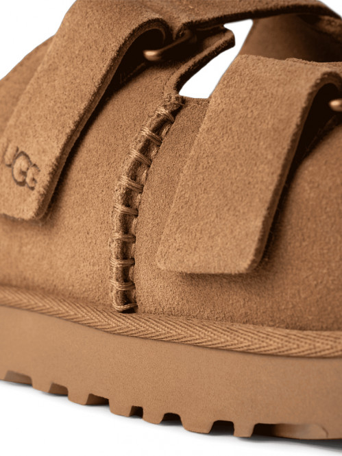 Goldenstar hi slide classic sandals chestnut 