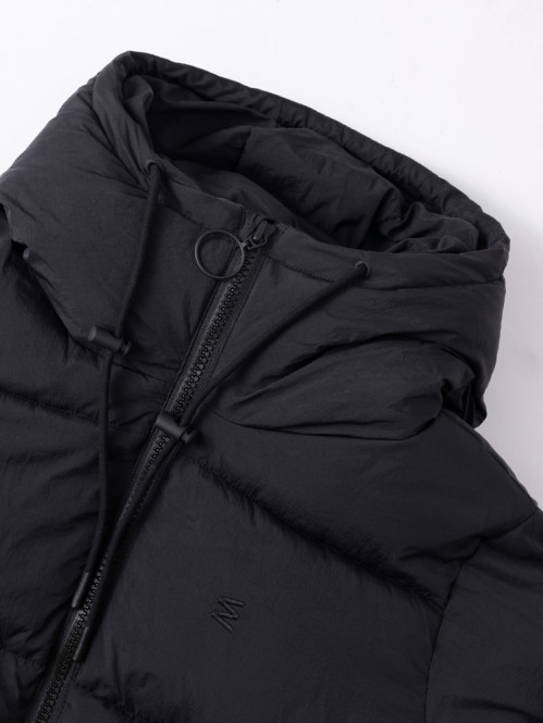 Veriver puffer jacket black 