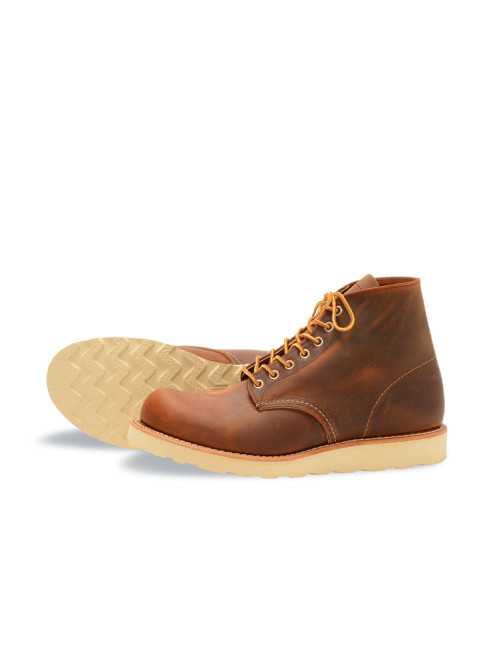 9111 Round Toe boots copper rough 