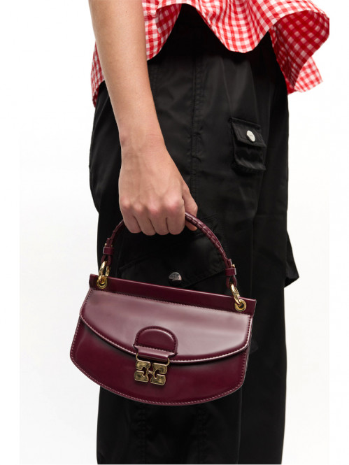 Apo-g bag mini top handle bag tawny 