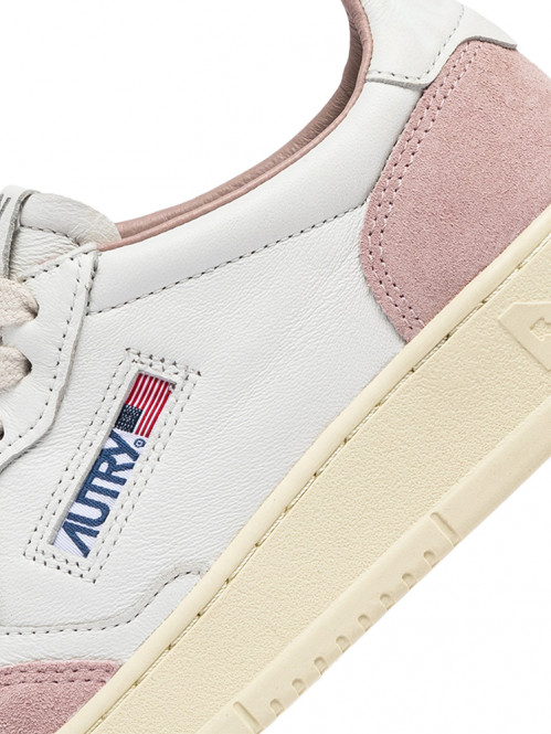Medalist wmns sneaker suede white powder 