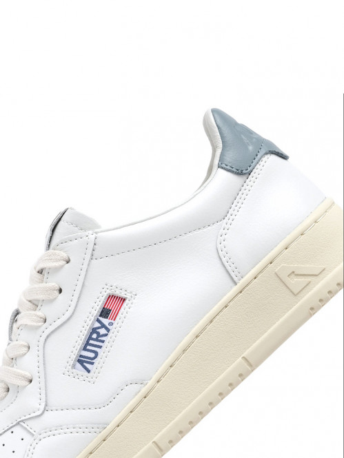 Medalist men sneaker white silver blue 42