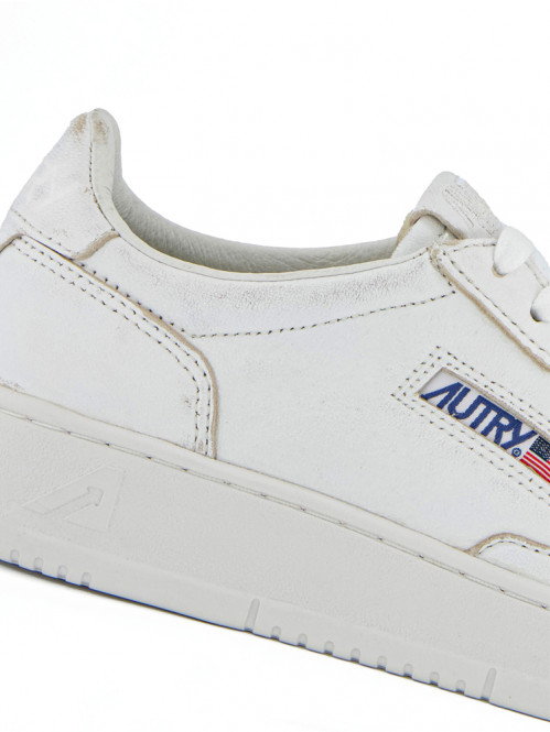 Medalist low wmns sneaker all white 