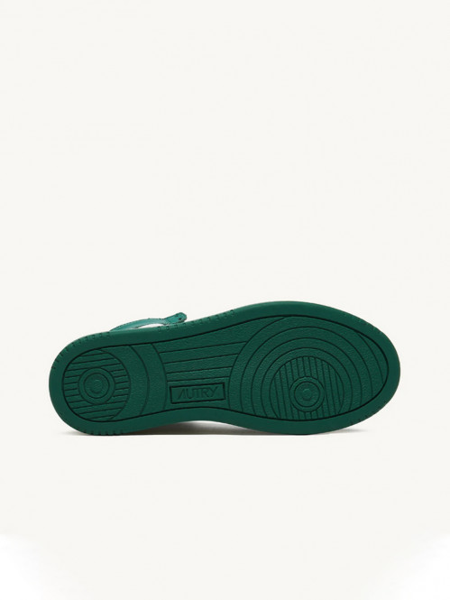 Medalist wmns mid sneaker bicolour green 