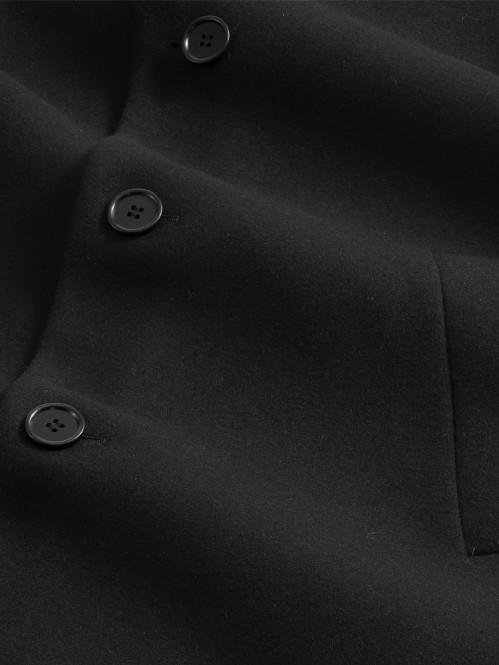 Austin wool coat black 