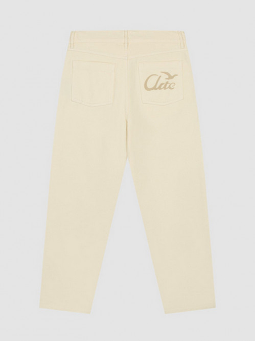 Back bird pants cream 
