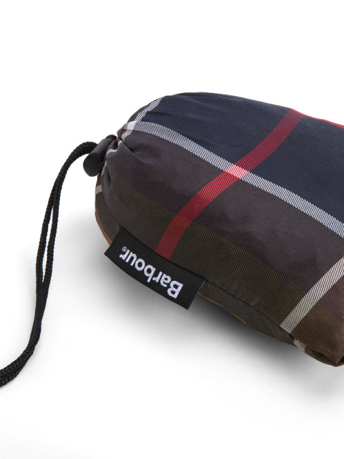 Tartan poncho showerproof 