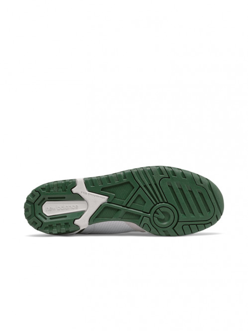 BB550WT1 sneaker white green 