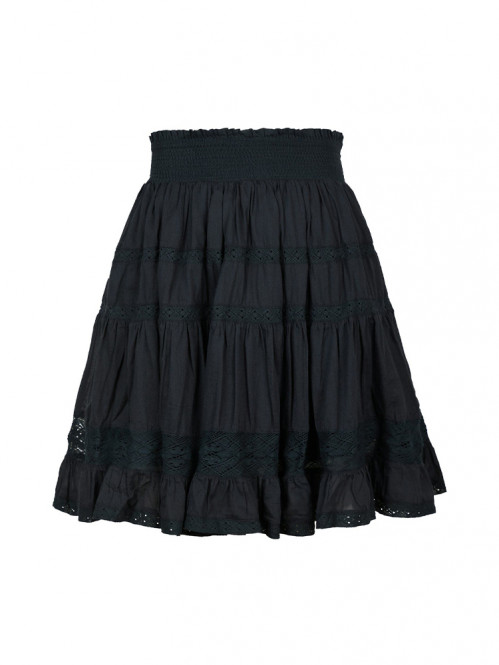 Callia s voile skirt navy 