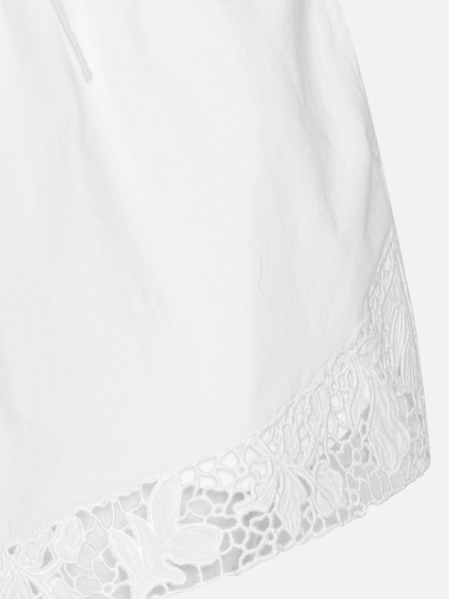 Drawstring shorts bright white 