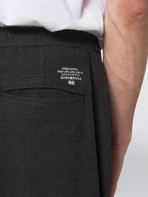 Edison pant dk grey 