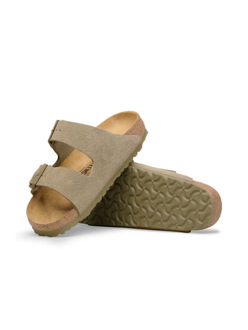 Arizona bs sandals suede faded khaki 