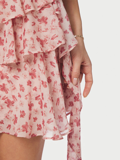 Ginla flower skirt dusty rose 