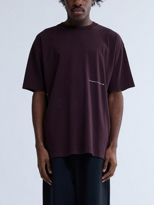 Hibiscus t-shirt walnut 