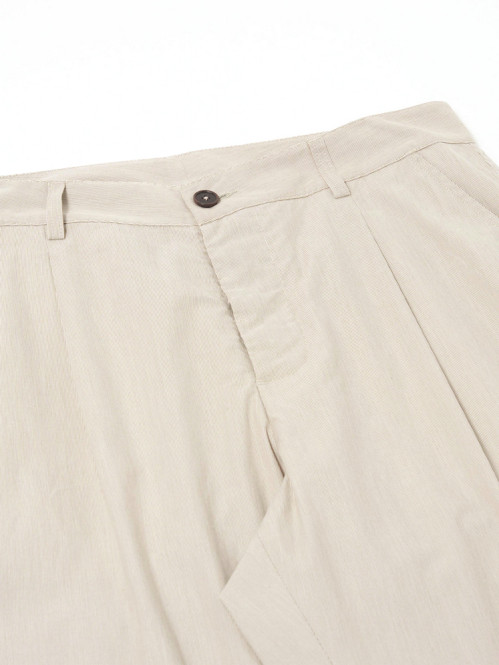 Kennedy stripe hi water trouser brown 