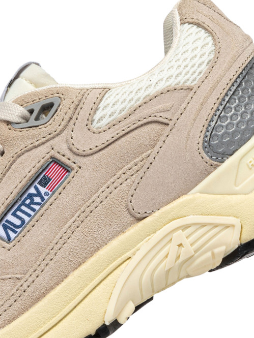 Hyperway low man sneaker sand silver 