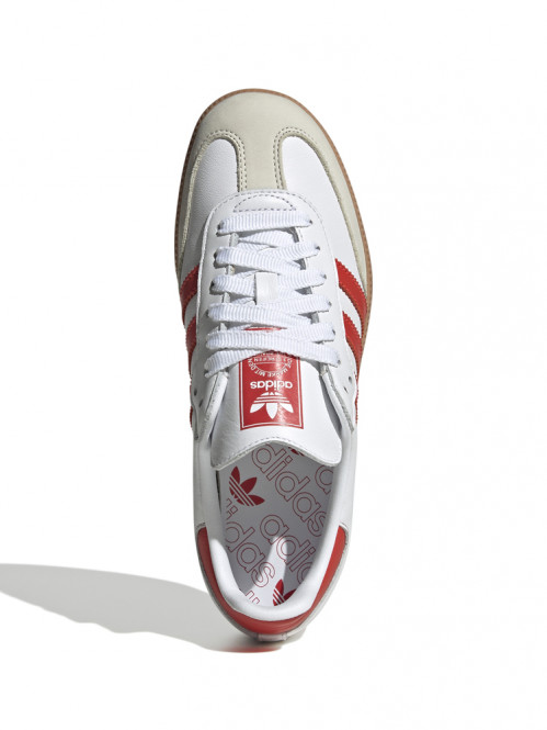 Samba og sneaker white red 