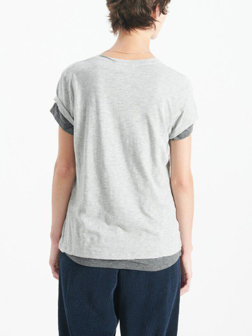 Jac 48 t-shirt gris chine 