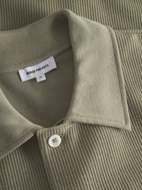Jorn double face overshirt clay 