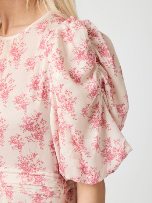 Kikka wild rose dress pink 