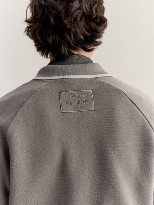 Maison kitsune paris jacket asphalte 