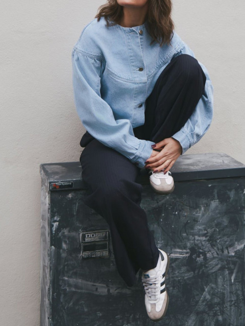 Mavis denim jacket lt blue XS