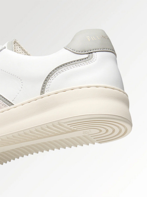 Mondo stack sneaker nappa wht off wht 