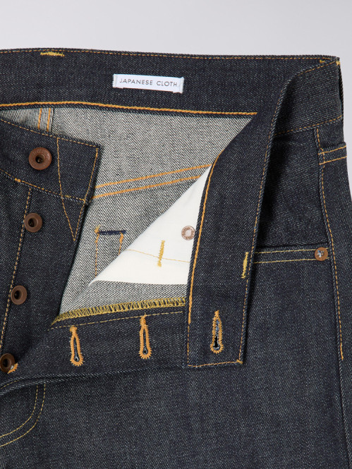 Nashville straight pants blue unwashed 
