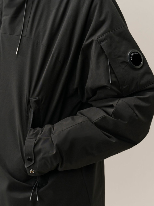 Pro tek primaloft silver hooded lens jacket black 