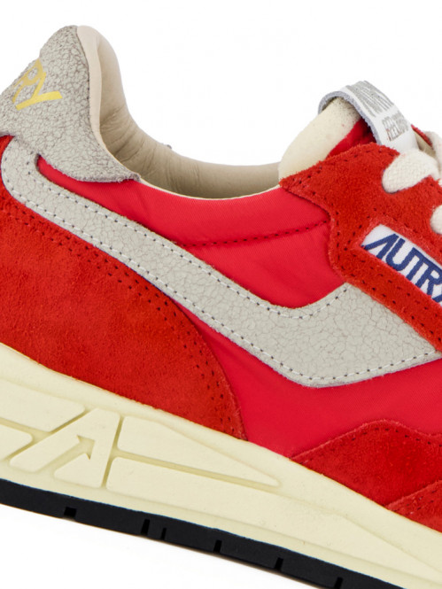 Reelwind low wmn sneaker white red 38
