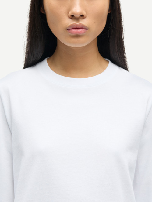 Sacamino longsleeve white 