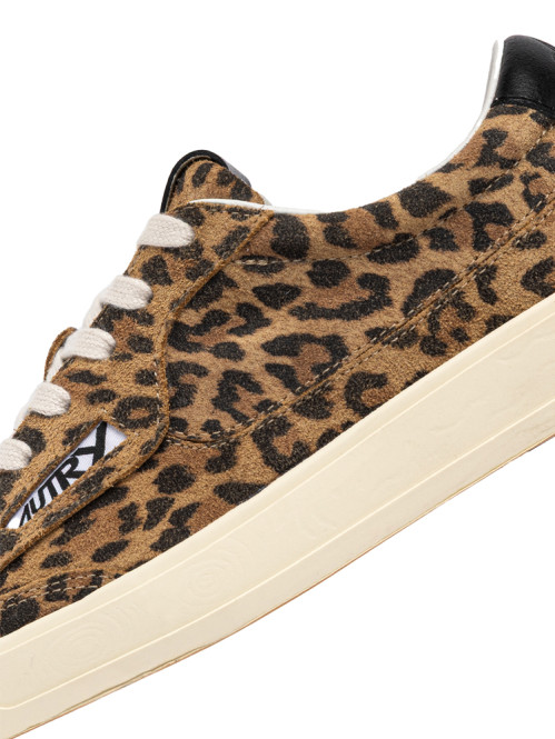 Windscape low w sneaker suede leopard 